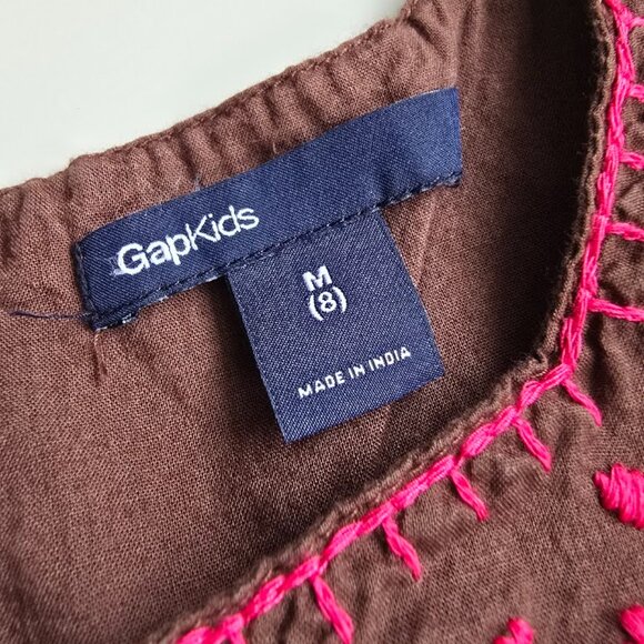 GAP Girls Boho Dress – Size 8 | Vintage Summer 2009 | Floral Print - Picture 4 of 6